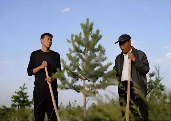 上下两层12孔窑洞铺陈着新中国成立前